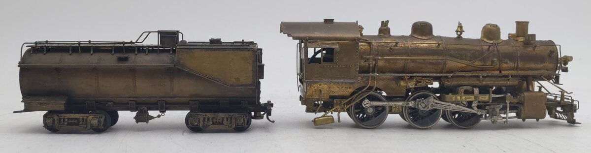 Westside Model Co. HO Scale Brass SP Class T-28 4-6-0 Steam Locomotive & Tender/Box