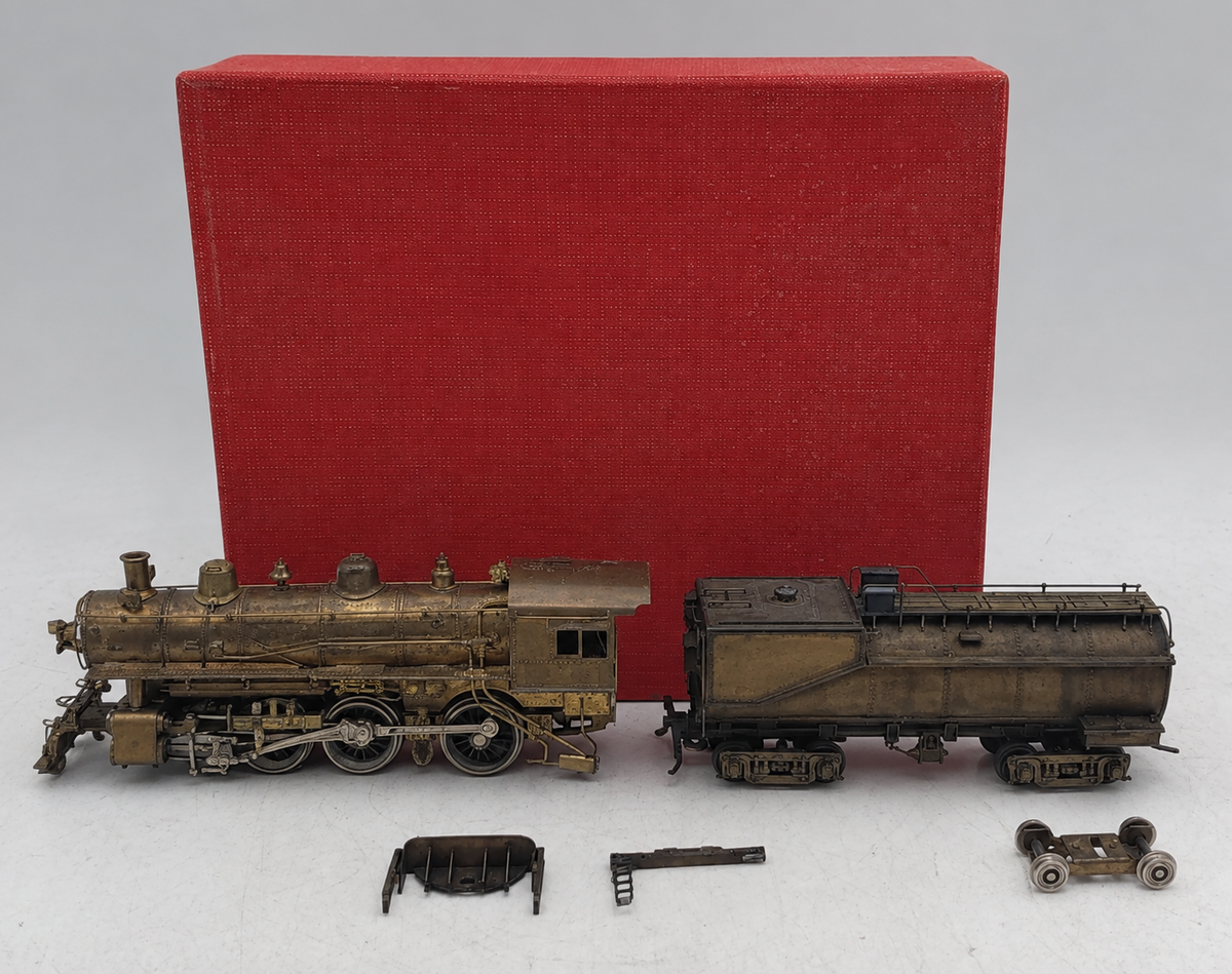Westside Model Co. HO Scale Brass SP Class T-28 4-6-0 Steam Locomotive & Tender/Box