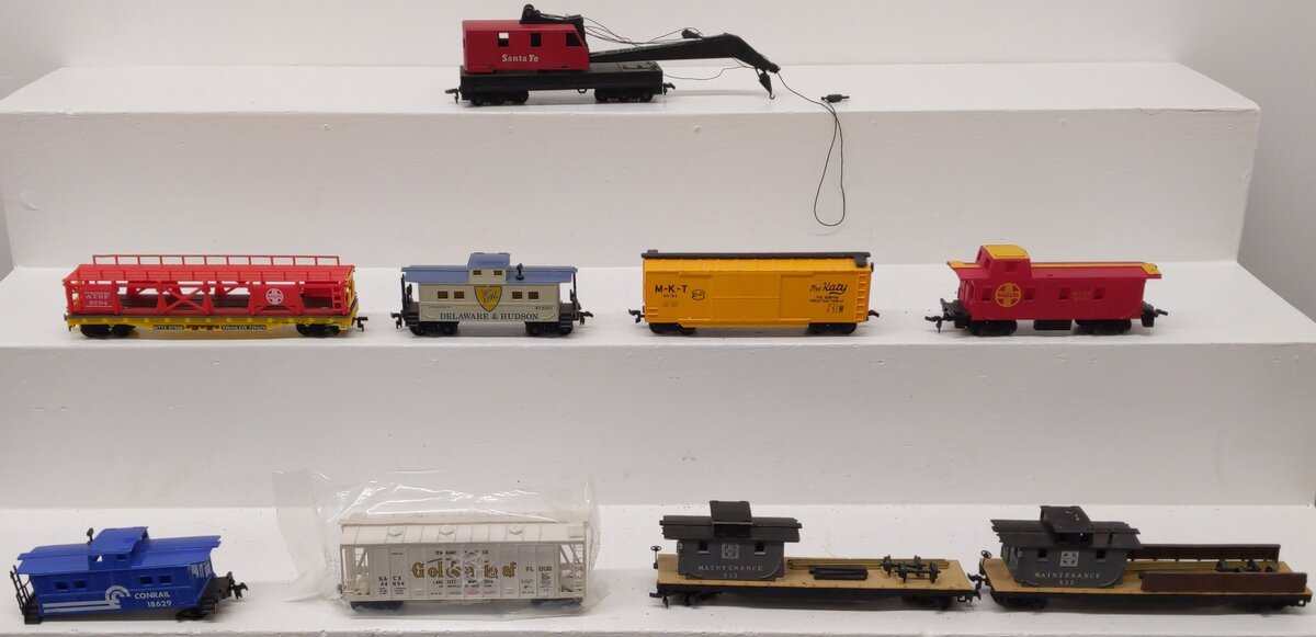 HO Scale Assorted Freight Cars #18629 #47580 #44834 #9704 #90186 #932 #3851 [9] VG