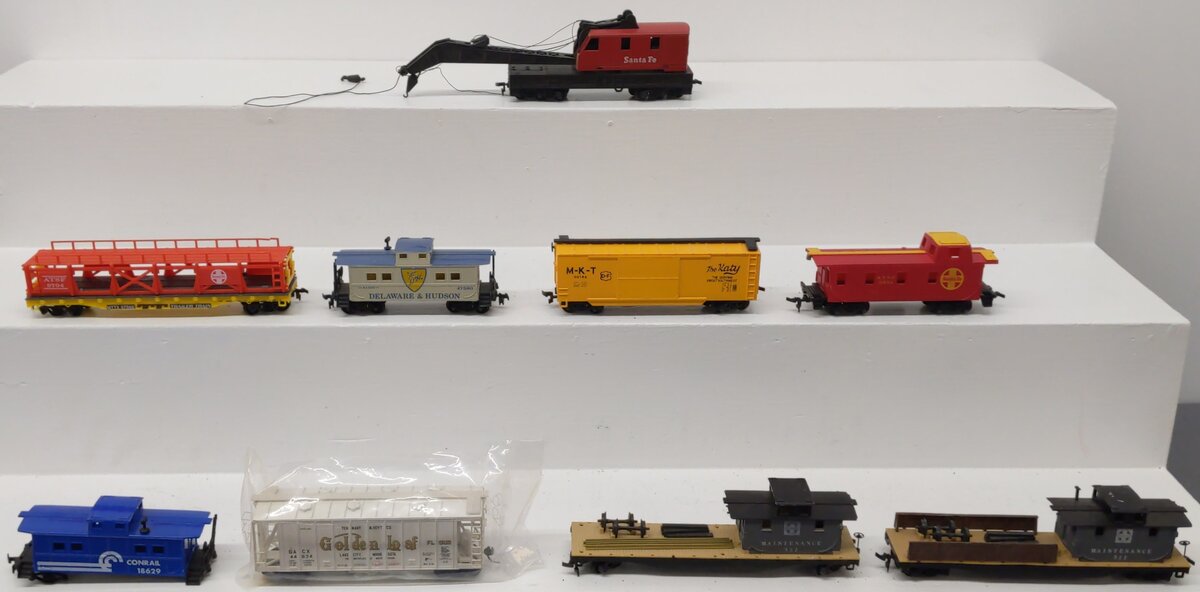 HO Scale Assorted Freight Cars #18629 #47580 #44834 #9704 #90186 #932 #3851 [9] VG