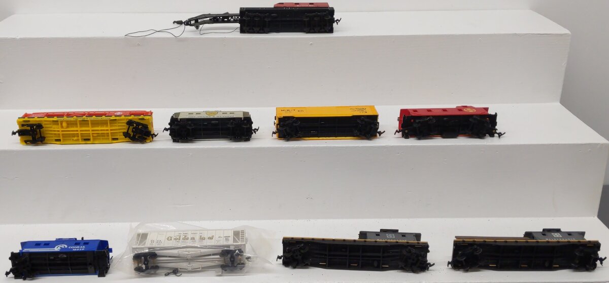 HO Scale Assorted Freight Cars #18629 #47580 #44834 #9704 #90186 #932 #3851 [9] VG