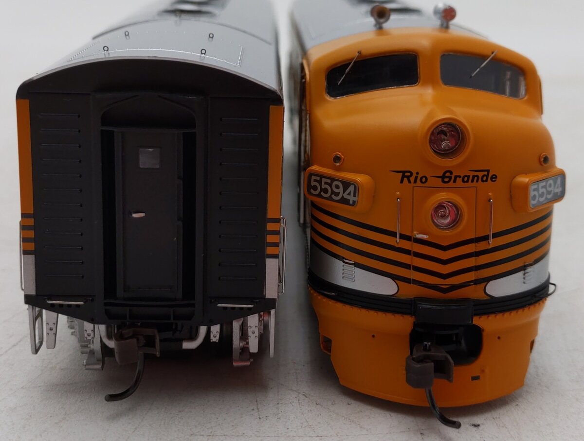Athearn 0G1502A HO Scale Denver & Rio Grande Western F7A-F7B Diesel Locomotive EX/Box