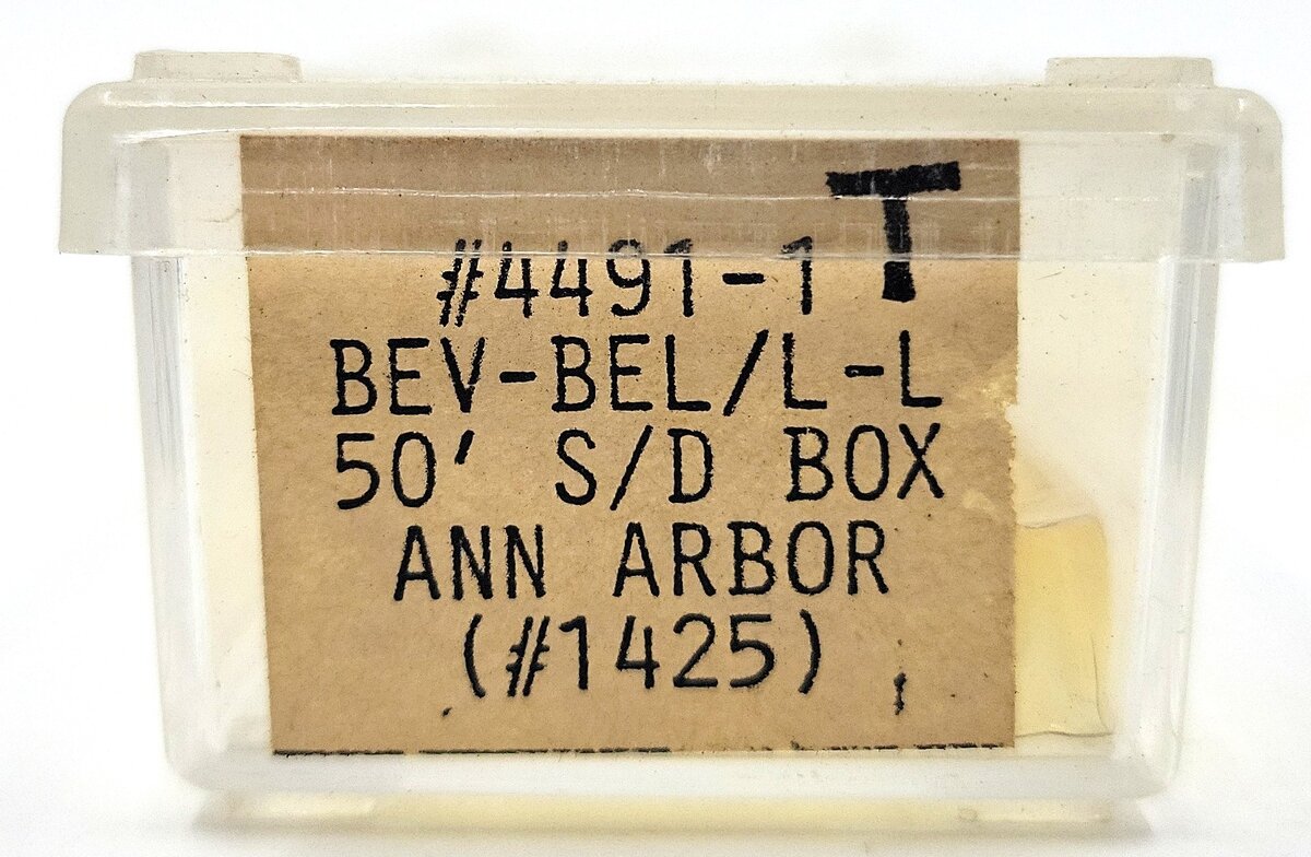 Life Like 4491 N Scale Ann Arbor "Direct Route" Box Car #1425 EX/Box