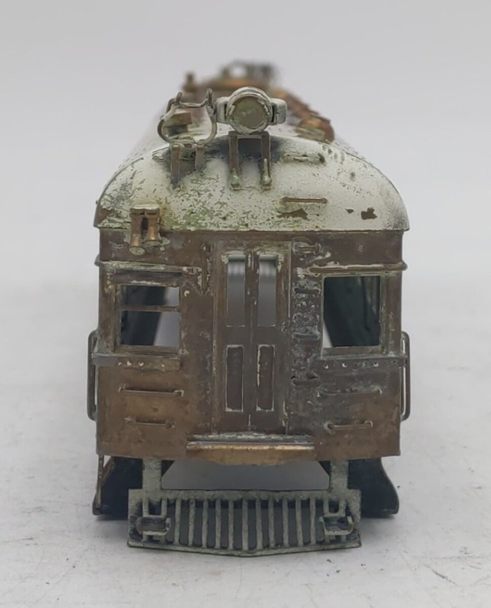 HO Scale BRASS Gas-Electric Locomotive - Unpainted