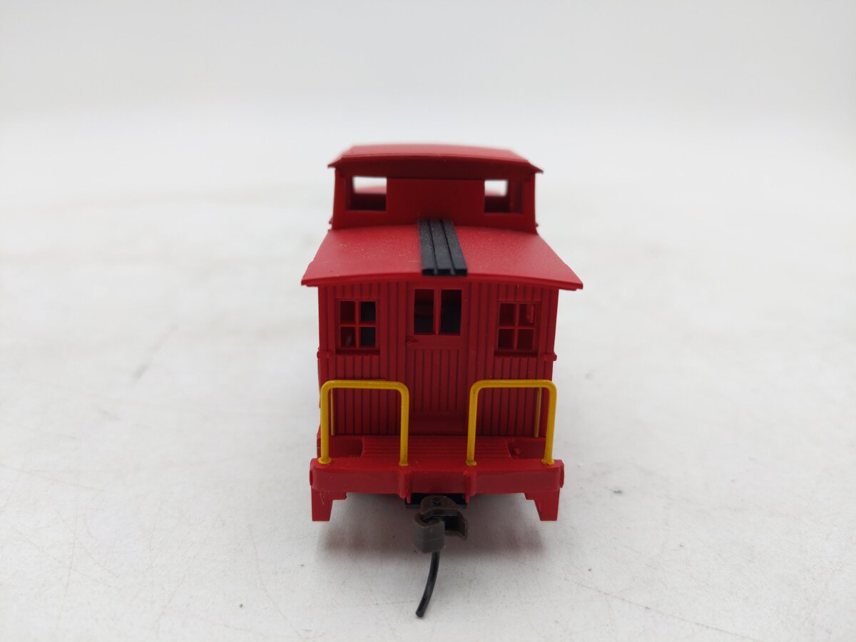 Bachmann 18448 HO Boston & Maine Wood 4-Wheel Bobber Caboose EX/Box