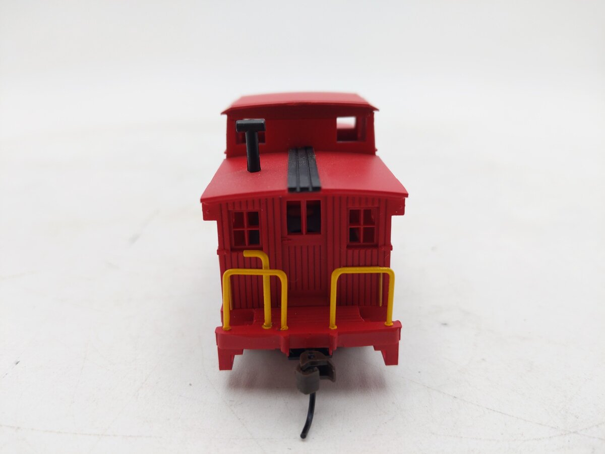 Bachmann 18448 HO Boston & Maine Wood 4-Wheel Bobber Caboose EX/Box