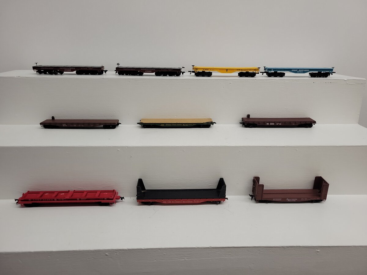 Athearn, Bachman, Tyco & Others Ho Scale Freight Cars [10] VG