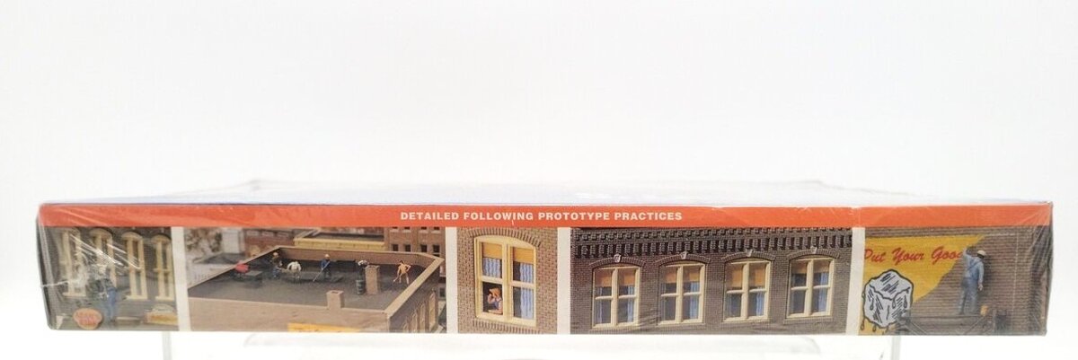 Walthers 933-3064 HO Scale Cornerstone Series Merchant's Row III Structure Kit EX/Box