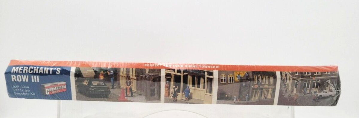 Walthers 933-3064 HO Scale Cornerstone Series Merchant's Row III Structure Kit EX/Box