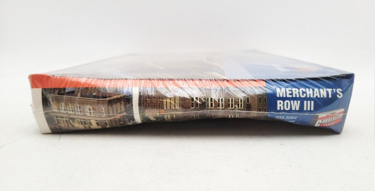 Walthers 933-3064 HO Scale Cornerstone Series Merchant's Row III Structure Kit EX/Box