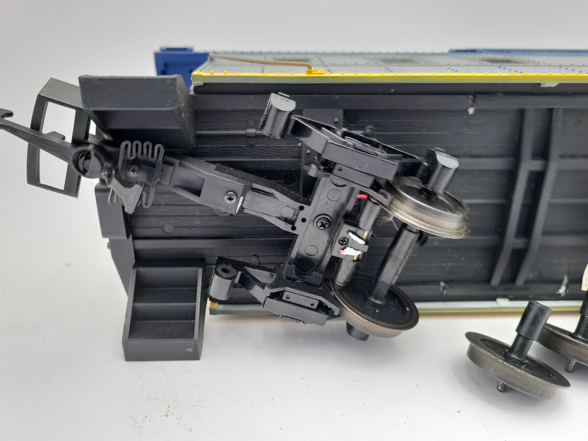 Aristo-Craft 42129 G Gauge CSX Steel/Long Caboose #903055 (Metal Wheels) VG/Box