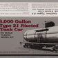 Proto 2000 8795 HO Scale SHPX 8000 Gal Type 21 Riveted Tank Car Kit EX/Box