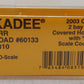 Kadee 8310 HO Scale Clinchfield Road PS-2 Covered Hopper #60133 EX/Box