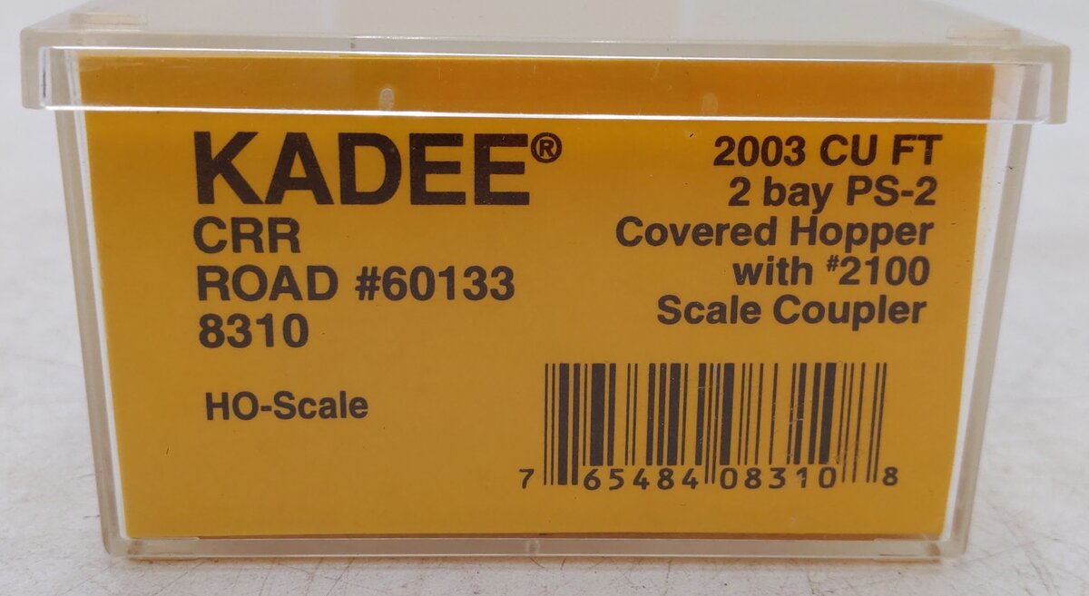 Kadee 8310 HO Scale Clinchfield Road PS-2 Covered Hopper #60133 EX/Box