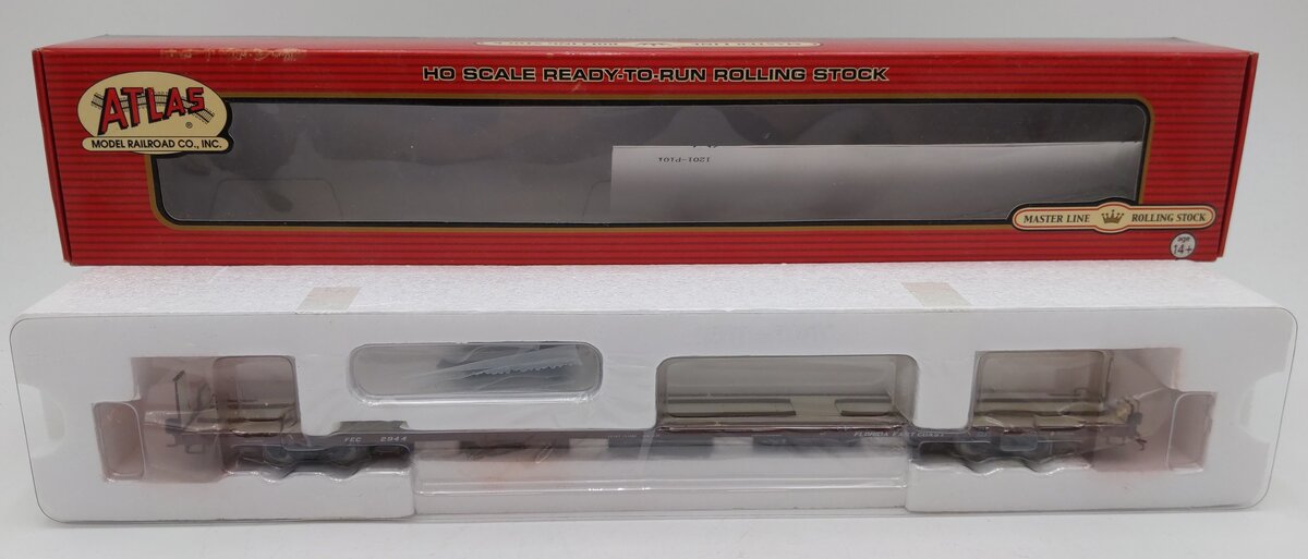 Atlas 20000300 HO Scale Florida East Coast ACF 89'4" Flatcar #2944 NIB