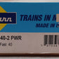 Athearn 6411 HO Scale UP SD40-2 Diesel Locomotive #8097 VG/Box
