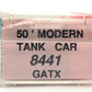 Roundhouse 8441 N Scale GATX 50' Modern Tank Car #52606 EX/Box