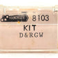 Roundhouse 8103 N Denver & Rio Grande Western Thrall Coal Gondola #56875 EX/Box