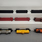 Lionel Vintage O Train Cars 50, 6015, 2465, 6017, 6032, 6012, 6462, 6818, 6800 VG