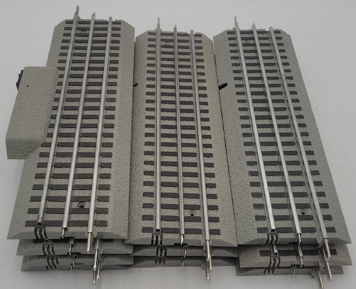 Lionel O Scale Fastrack 10' Straight Track Sections [10] EX
