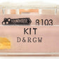 Roundhouse 8103 N Denver & Rio Grande Western Thrall Coal Gondola #56834 LN/Box