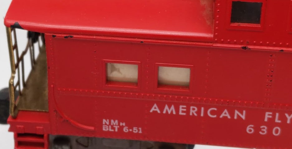 American Flyer S Vintage Freight Cars Flyer 630, 623, 642, 640, 631, & 625G [6] VG