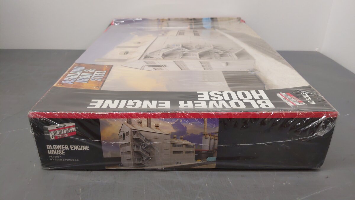 Walthers 933-2957 HO Scale Blower Engine House Ashland Iron&Steel Structure Kit EX/Box