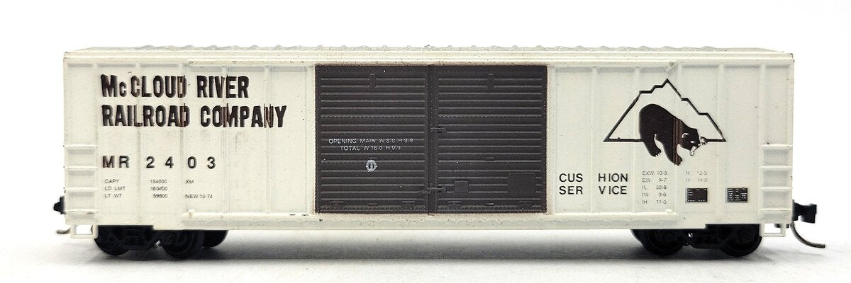 Roundhouse 8816 N Scale McCloud Box Car #2403 EX/Box