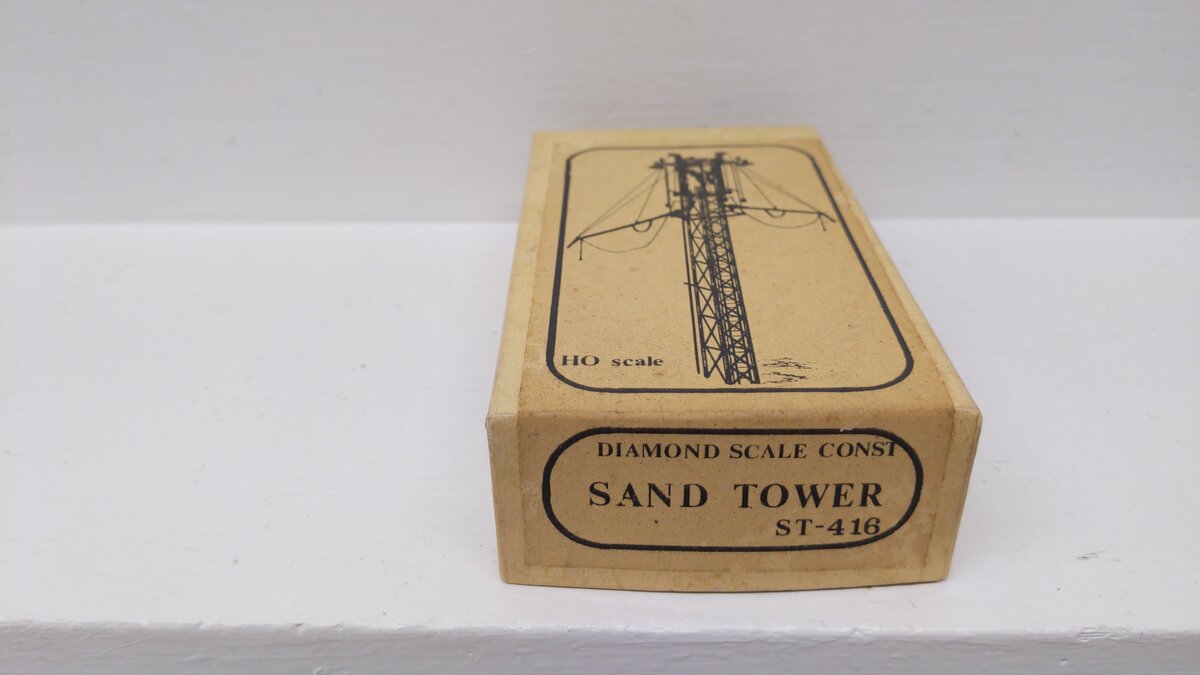 Diamond Scale ST-416 HO Scale Sand Tower Model Building Kit EX/Box