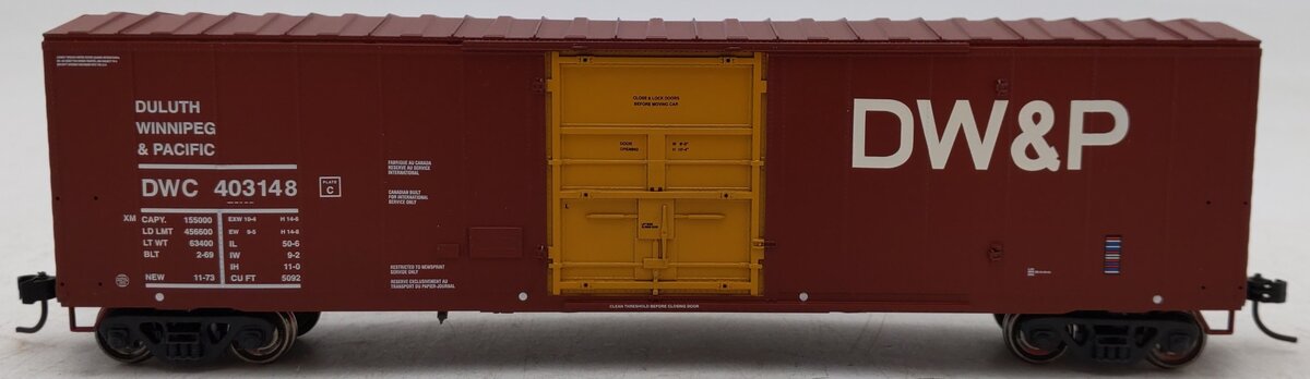 Proto 1000 20211 HO Scale DW&P Railroad 50' Boxcar #403148 VG/Box