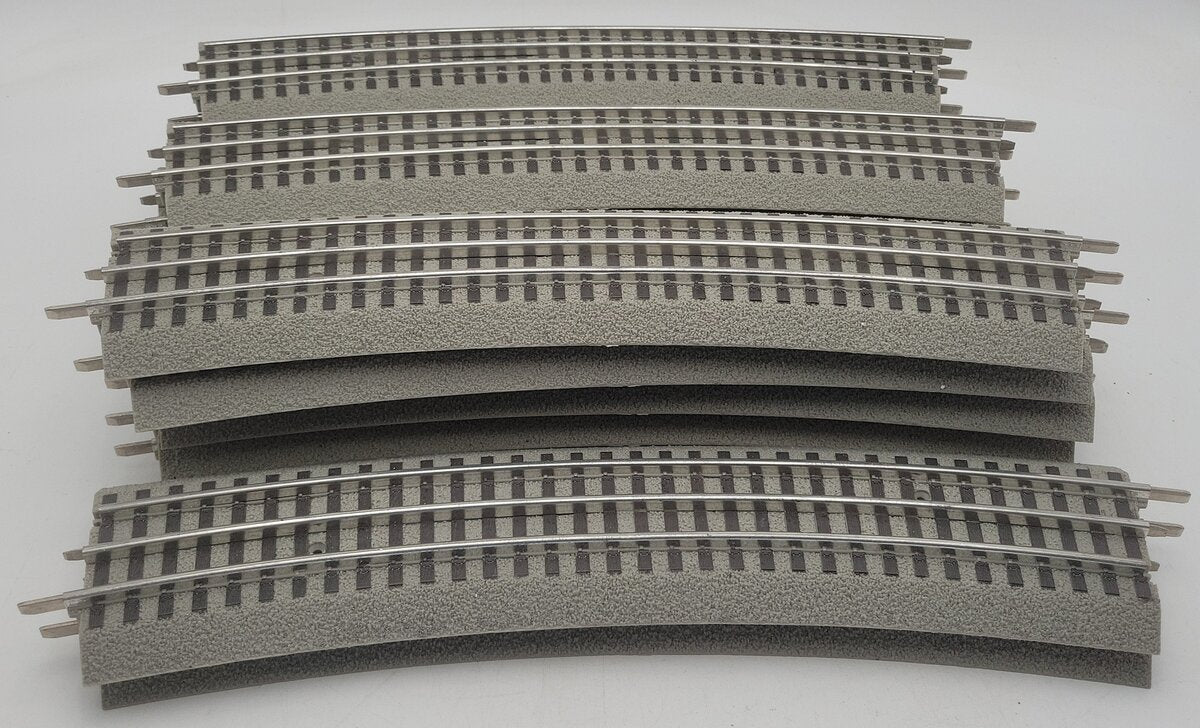 Lionel O Gauge Fastrack 0-72 Curved Track Sections [17] EX