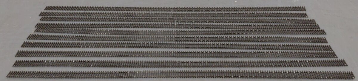 Shinohara HO Scale Track Code 70 Assorted Straight Track Sections [10] VG