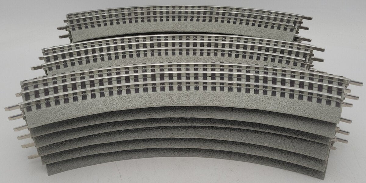 Lionel O Gauge Fastrack 0-36 Curved Track Sections [16] EX
