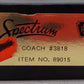 Bachmann Spectrum 89015 HO Pennsylvania Railroad Passenger Coach #3818 EX/Box