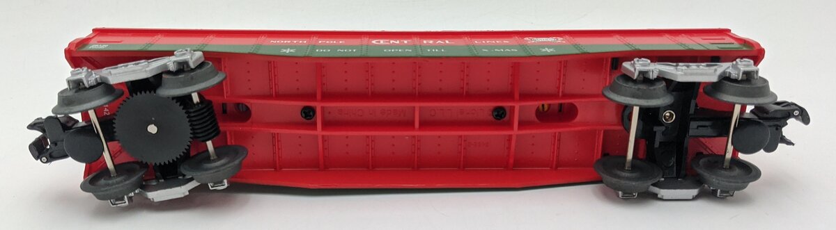 Lionel 2228130 O Gauge North Pole Central Christmas Chasing Gondola LN