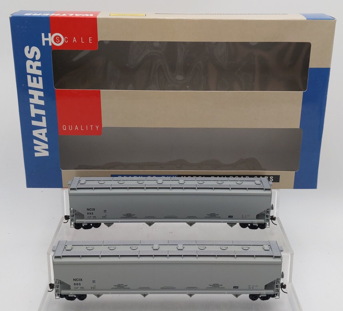 Walthers 932-27156 HO Scale NCIX National 6200 Plastic Hopper Car LN/Box