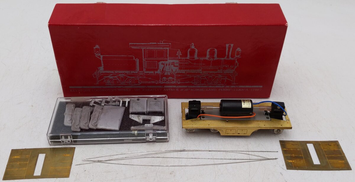 Keystone Locomotives HO-108 44 Ton Diesel GE Brass Diesel Locomotive/Box