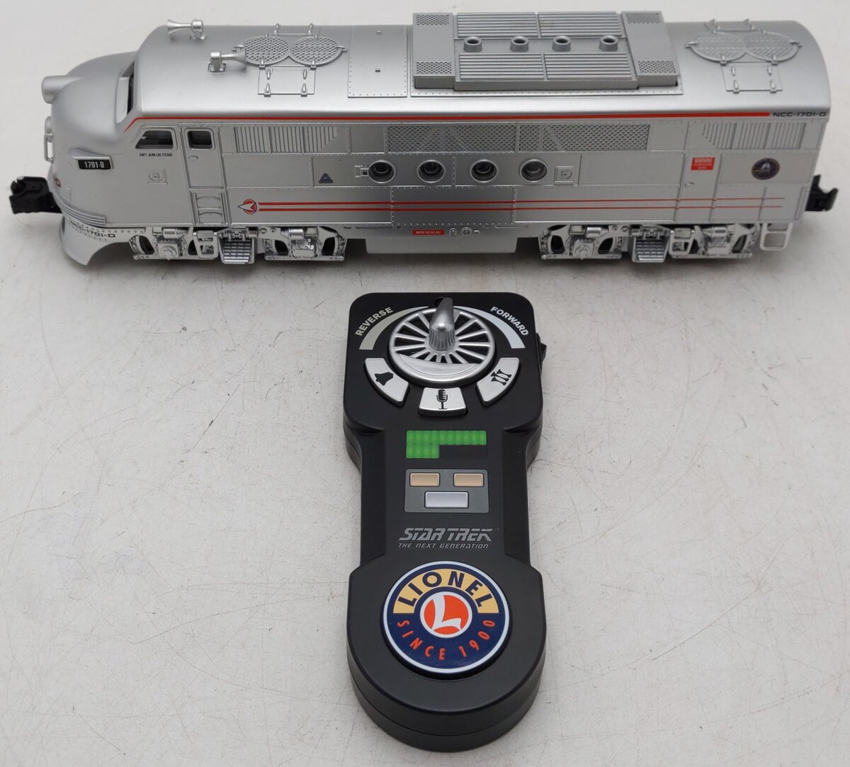 Lionel 2023130 Star Trek LionChief O Gauge Diesel Locomotive #1701-D EX