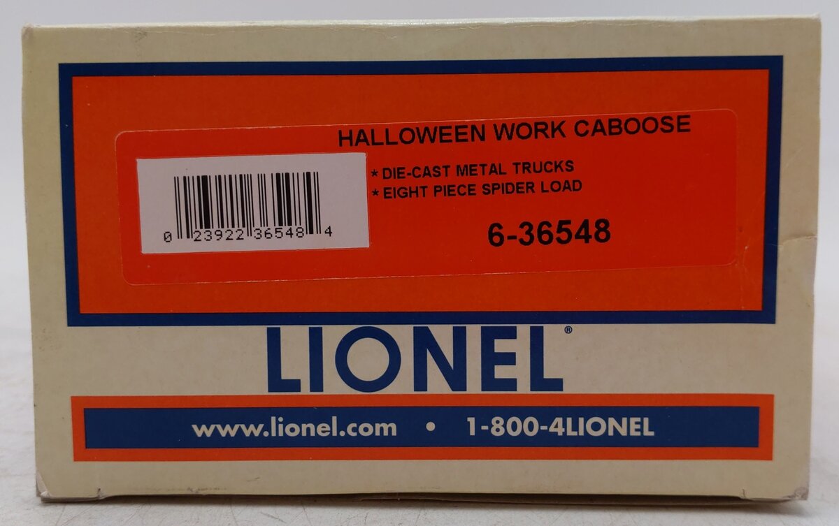 Lionel 6-36548 O Gauge Halloween Work Caboose #1031 EX/Box