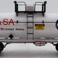 MTH 30-73473 O Gauge NASA RailKing Smoking Tank Car EX/Box
