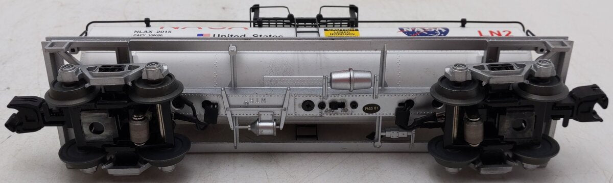 MTH 30-73473 O Gauge NASA RailKing Smoking Tank Car EX/Box