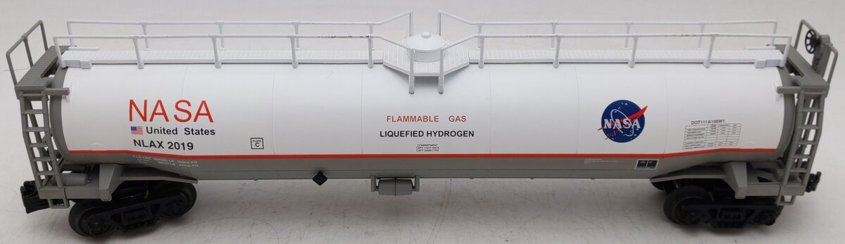 MTH 30-73631 O Gauge NASA 33,000 Gallon Tank Car #2019 EX/Box