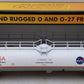 MTH 30-73631 O Gauge NASA 33,000 Gallon Tank Car #2019 EX/Box