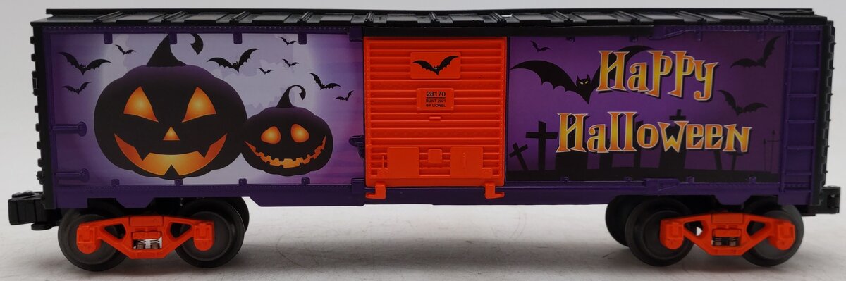 Lionel 2128170 O Gauge Halloween Sound Box Car EX/Box