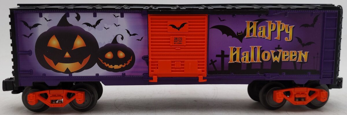 Lionel 2128170 O Gauge Halloween Sound Box Car EX/Box