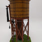 Menards HO Pre-Built Gold Line Water Tower VG