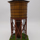 Menards HO Pre-Built Gold Line Water Tower VG