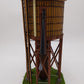 Menards HO Pre-Built Gold Line Water Tower VG