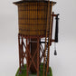 Menards HO Pre-Built Gold Line Water Tower VG