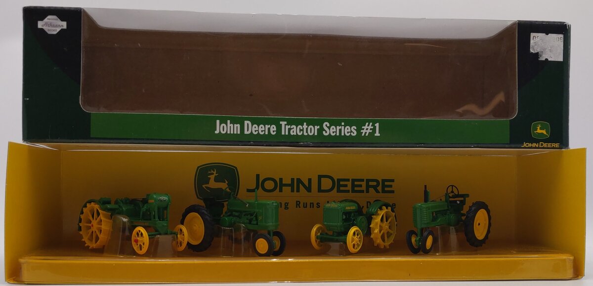 John Deere 7758 1:50 Scale John Deere Tractor Series #1 (4) Tractors LN/Box
